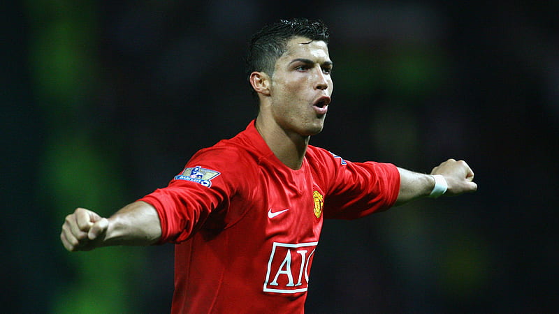 CR7 trong màu áo của Clb Manchester United