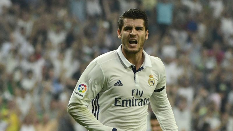 Cầu thủ Alvaro Morata trưởng thành từ lò đào tạo của Real