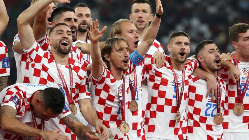 Đội tuyển bóng đá quốc gia Croatia đã về thứ 3 tại World Cup 2022